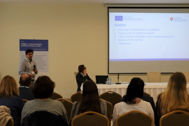 Ďalšiu prezentáciu za DB Biotech predniesol RNDR. Matúš Mišuth, PhD.