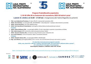 Prednáškové popoludnie - program