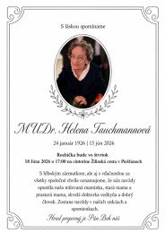 Parte MUDr. Helena Tauchmannová