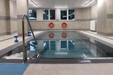 Rehabilitačný bazén po rekonštrukcii